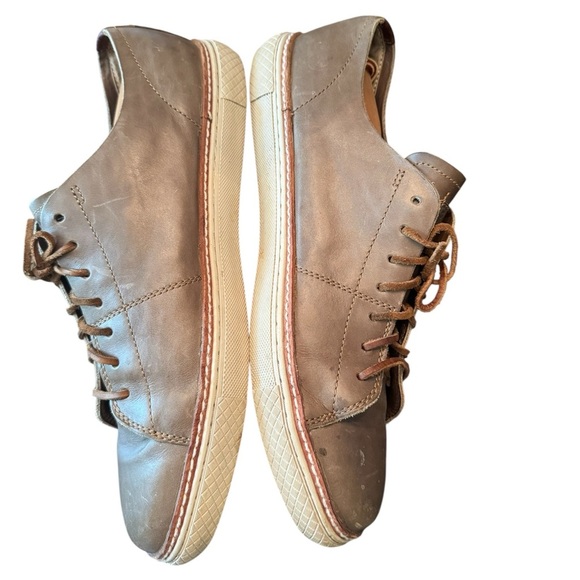 Frye Gates Low Lace Leather Shoes - Picture 6 of 8